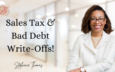 Sales Tax and Bad Debt Write-Offs!
